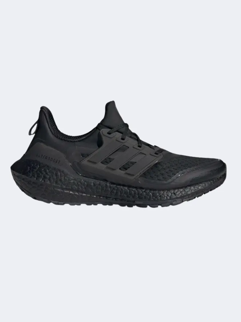 Adidas Ultraboost 21 Men Running Shoes Black