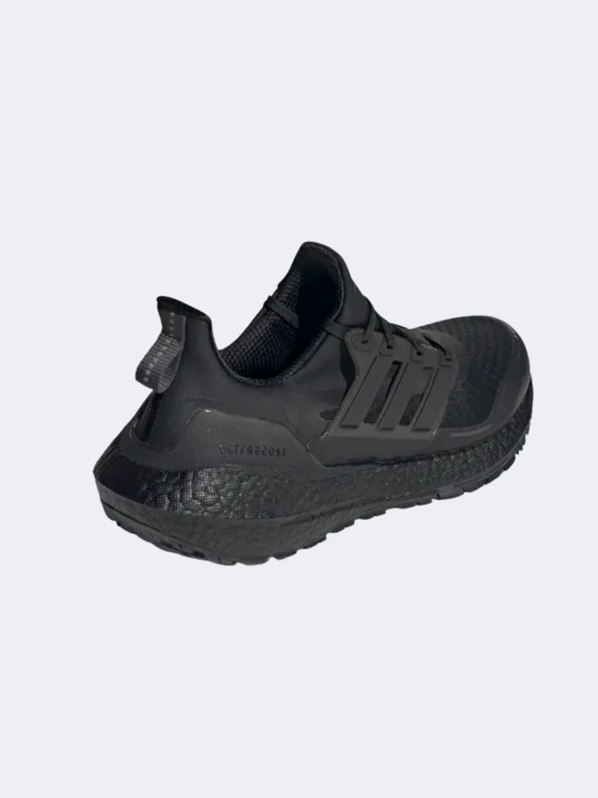 Adidas Ultraboost 21 Men Running Shoes Black