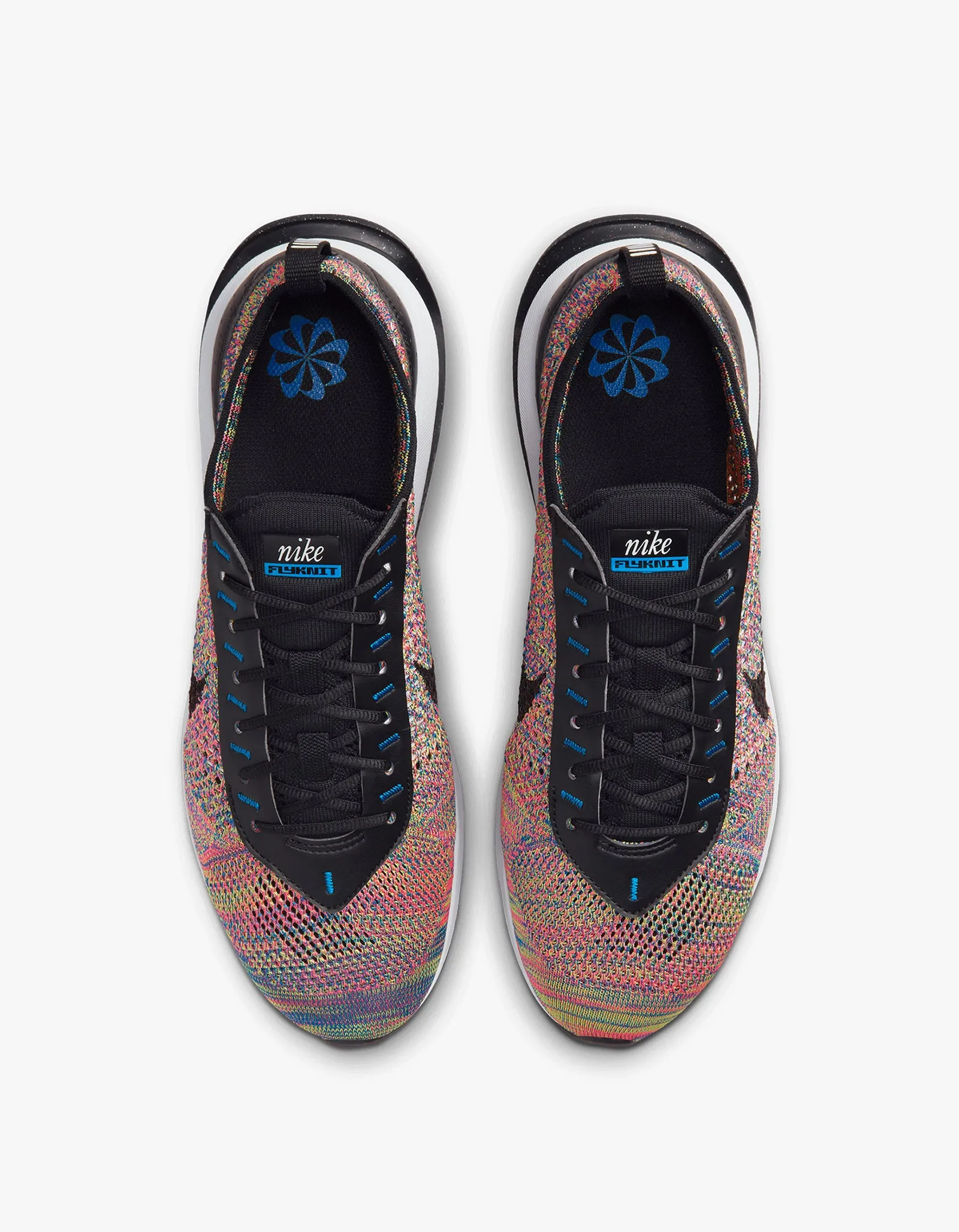Air Max Flyknit Racer - Multi-Color/Black-Racer Blue-White