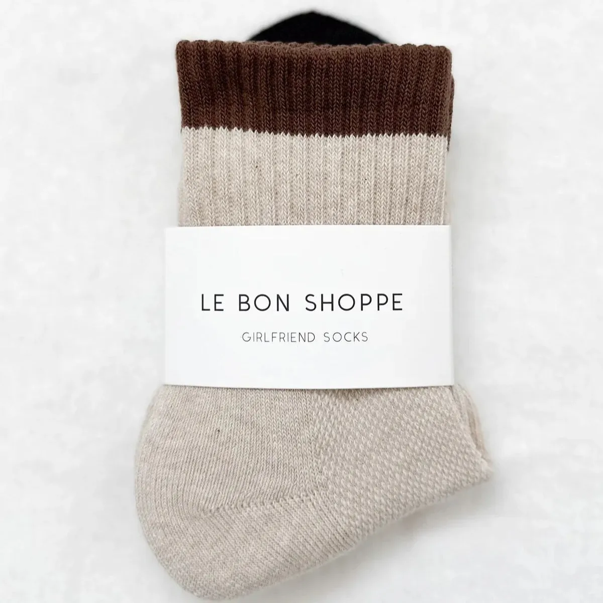 Colour Block Girlfriend Socks