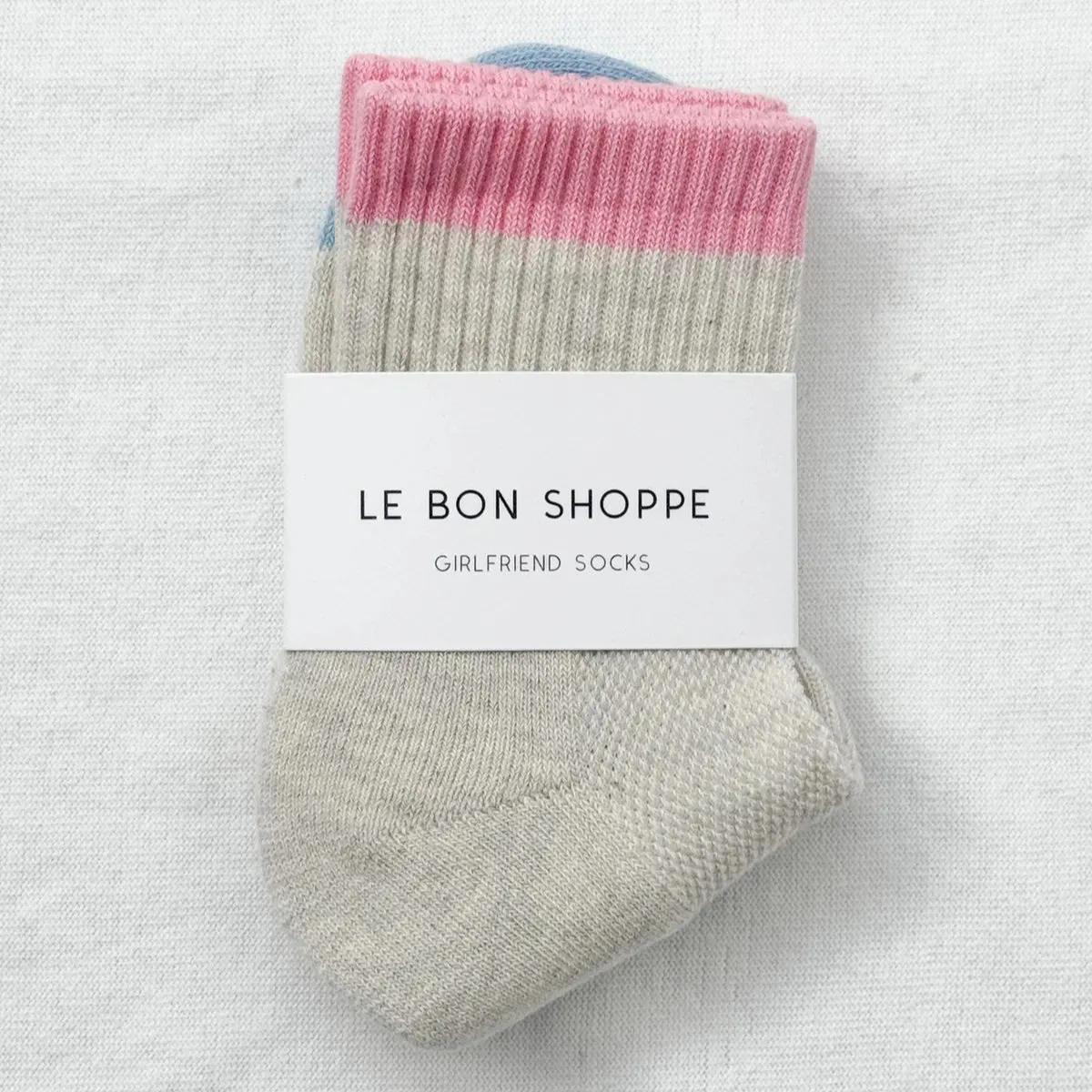Colour Block Girlfriend Socks