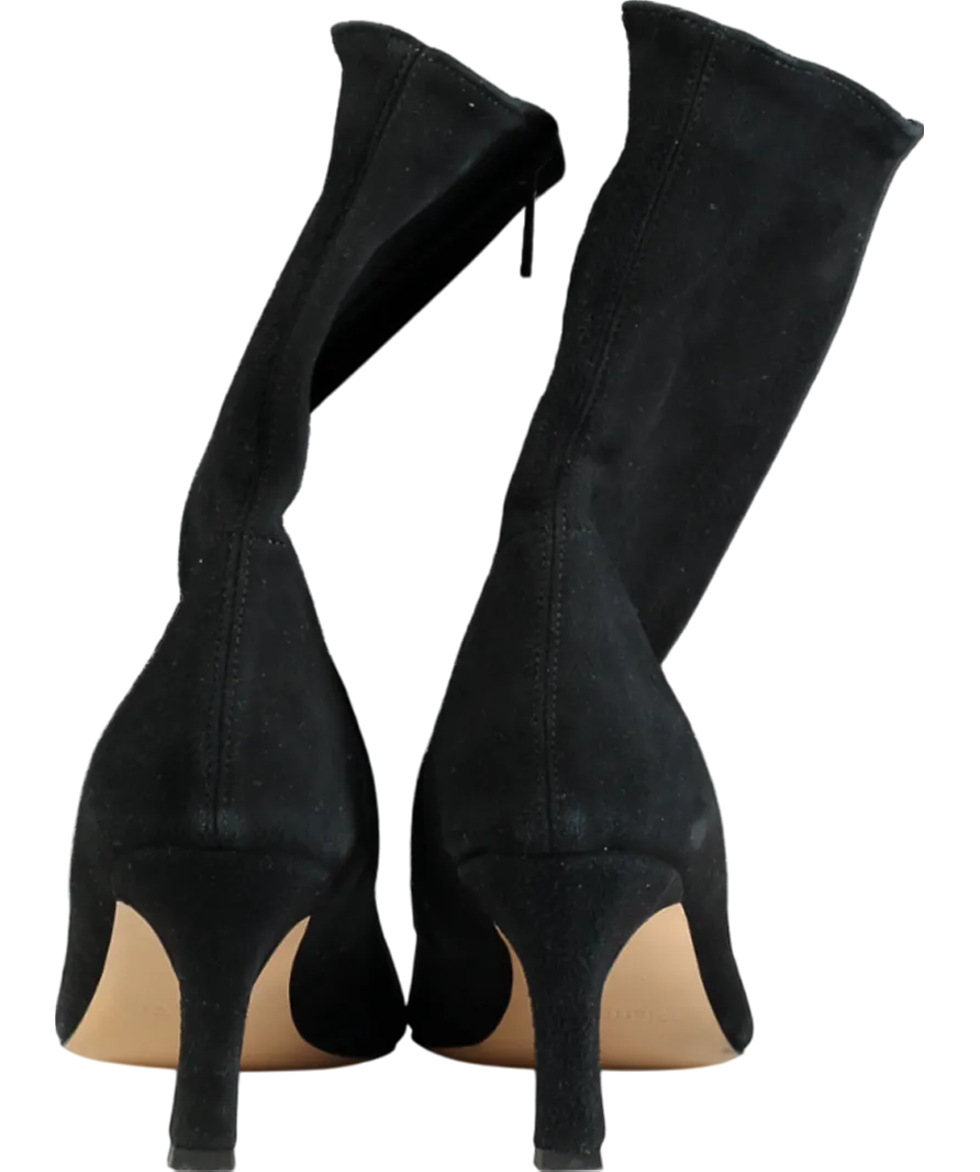 Flattered Carolina Black Suede Ankle Boots UK 7 EU 40 