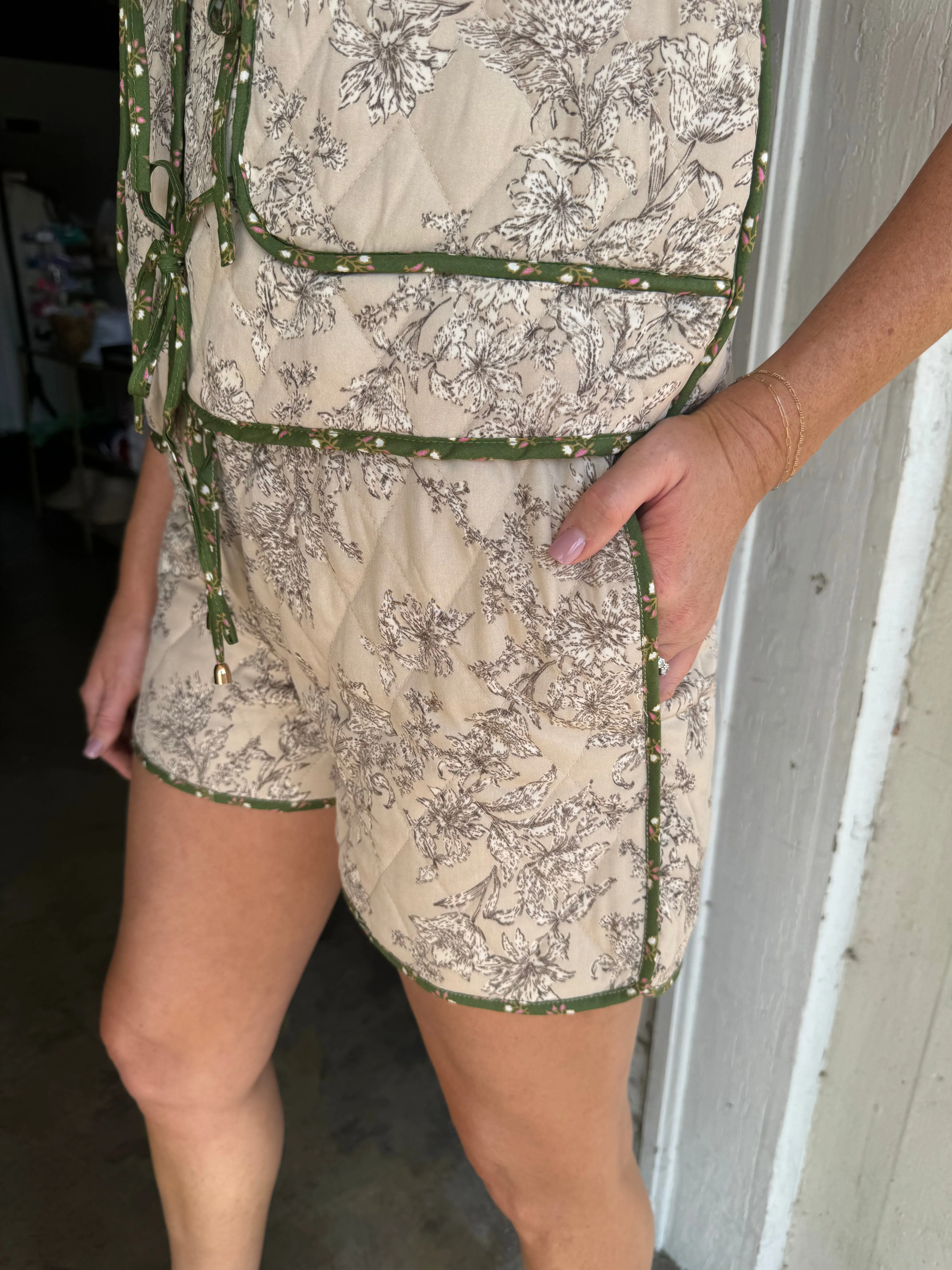 Frances Floral Shorts