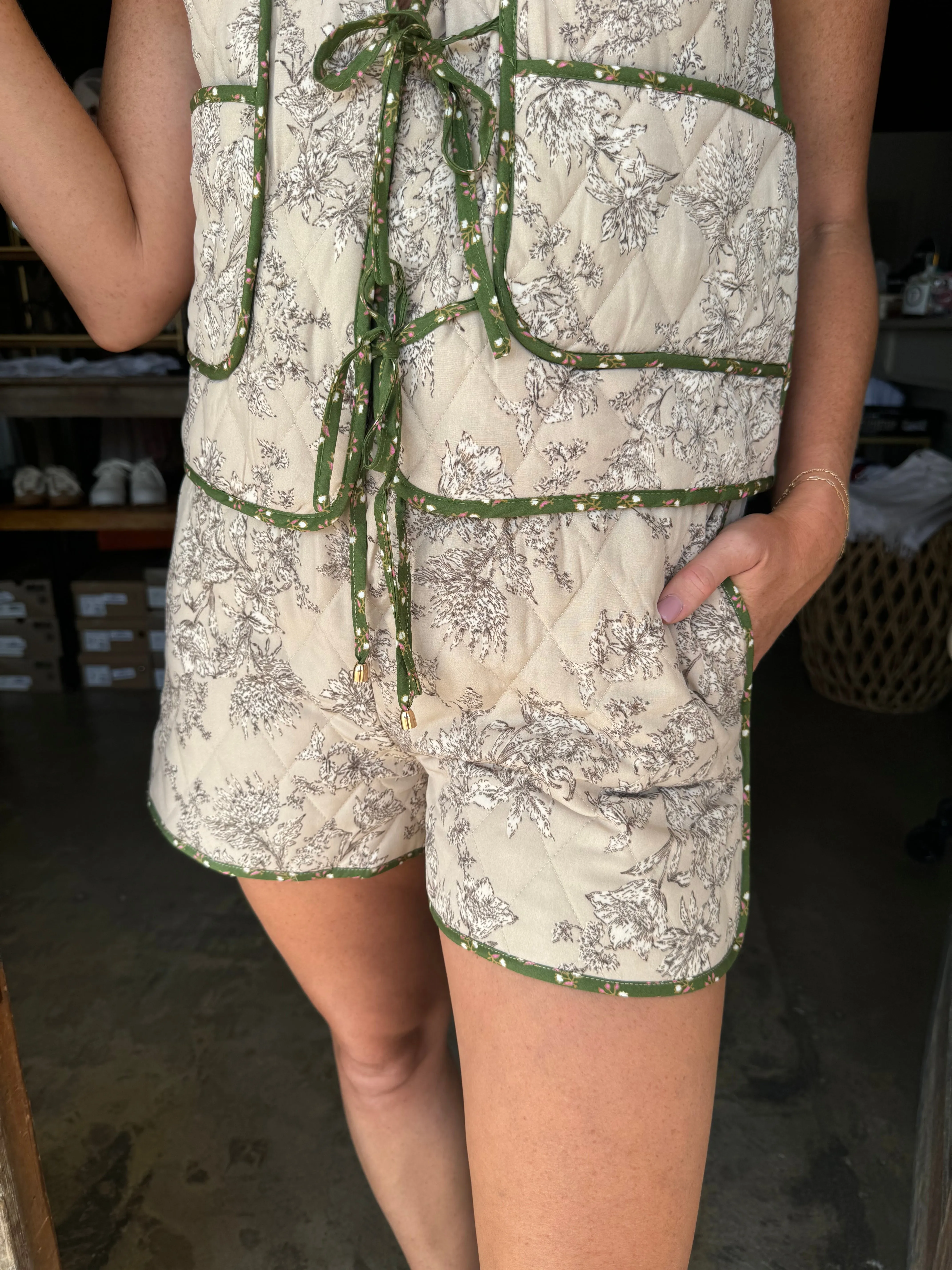 Frances Floral Shorts