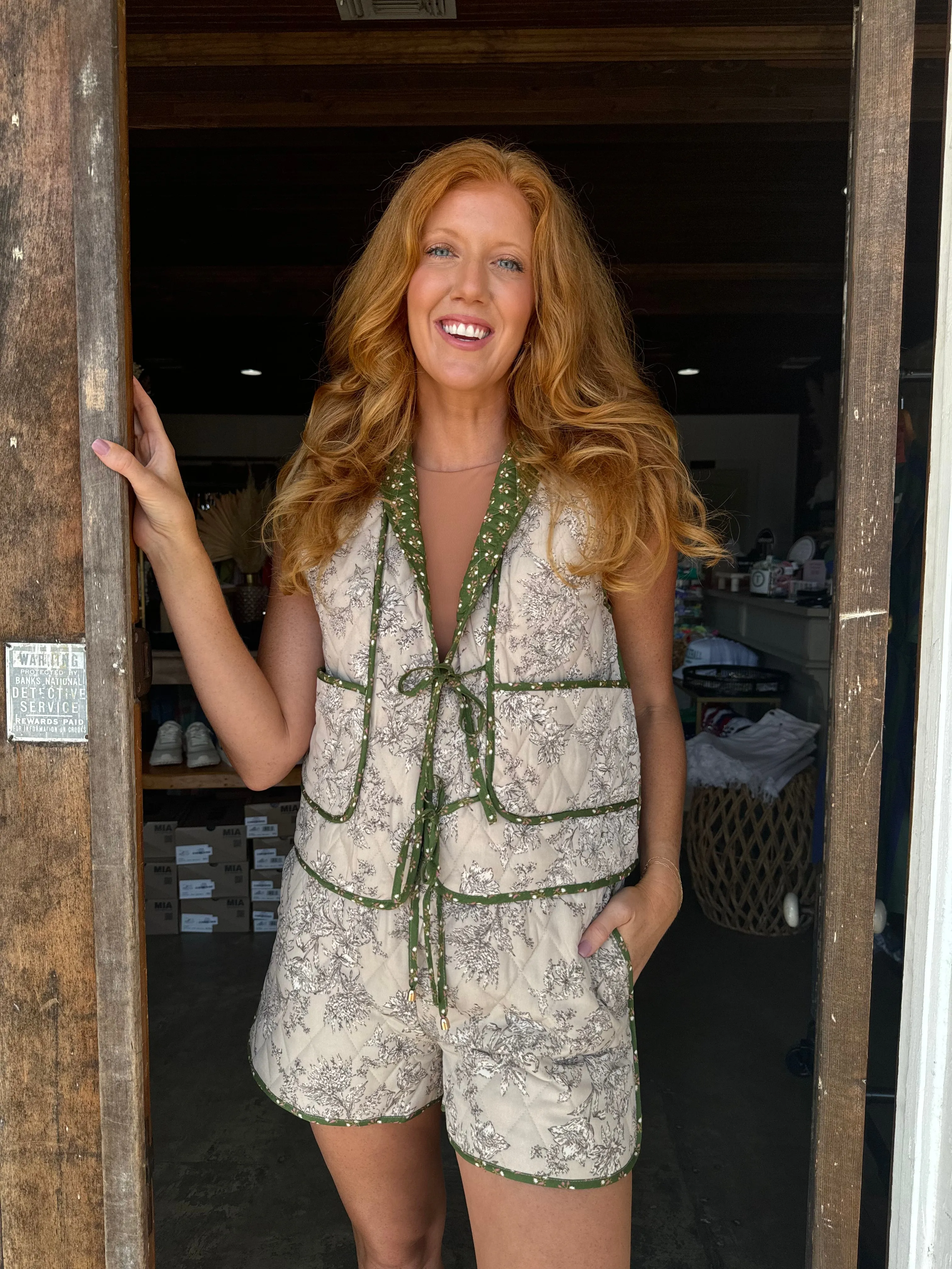 Frances Floral Shorts