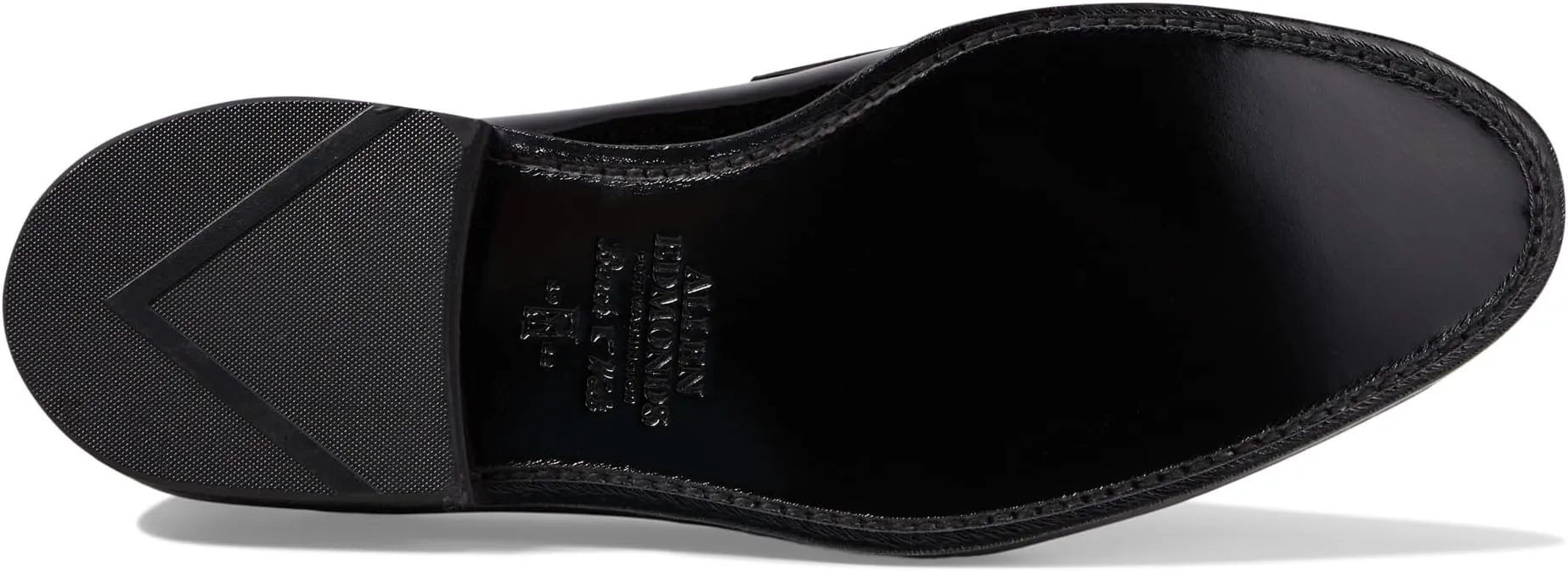 James Allen Edmonds Loafers in Black Patent Leather