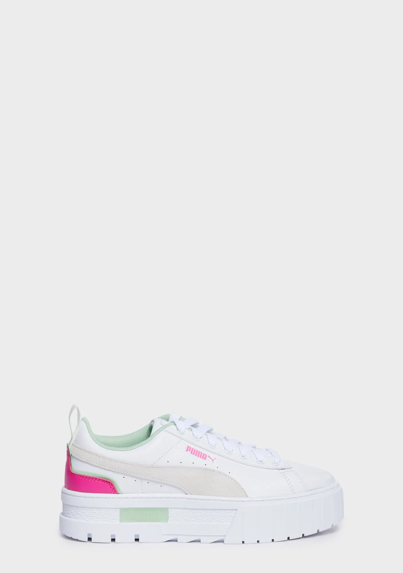 Mayze Brighter Days Platform Sneakers - White/Warm White/Ravish