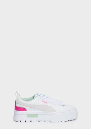 Mayze Brighter Days Platform Sneakers - White/Warm White/Ravish