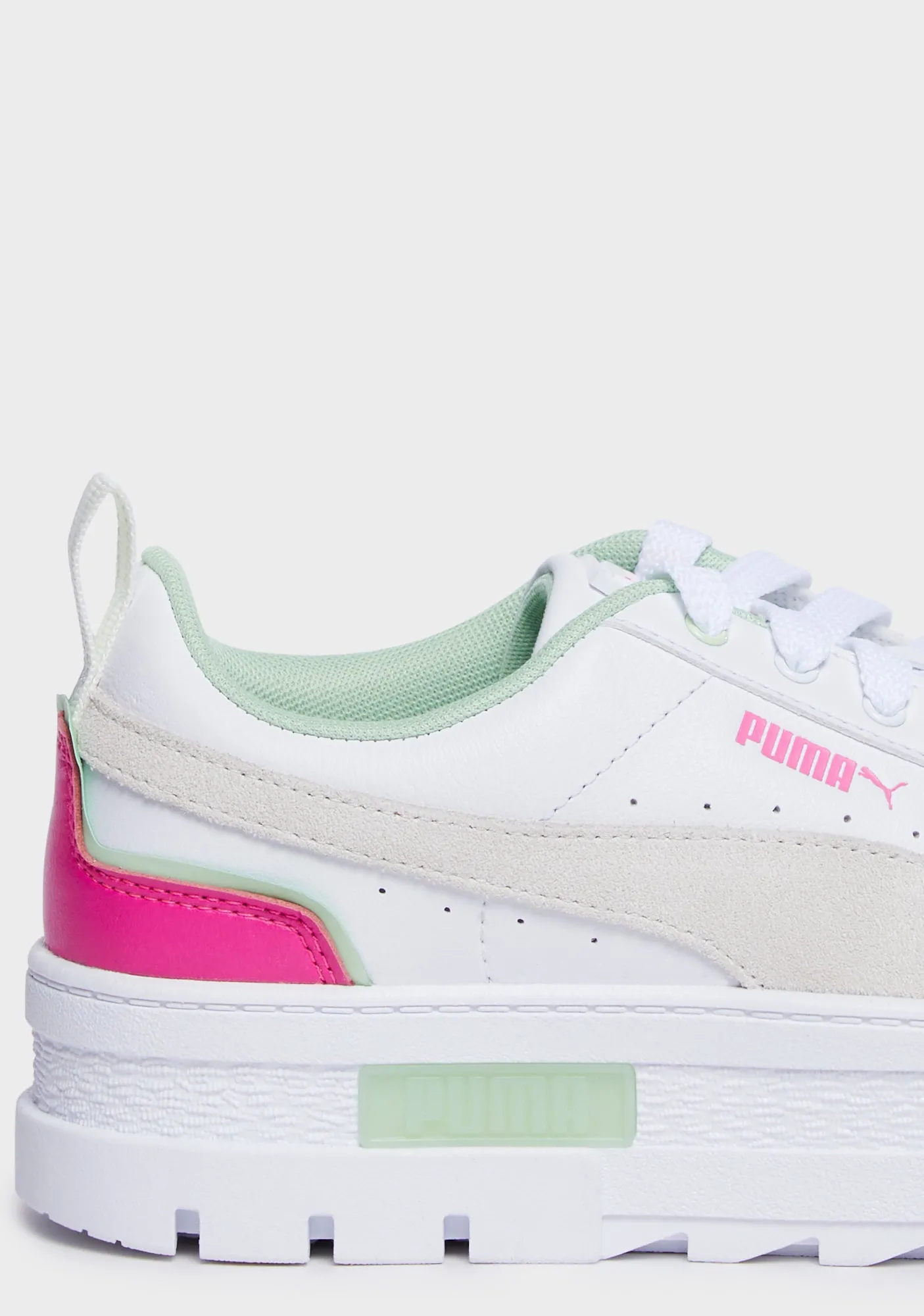 Mayze Brighter Days Platform Sneakers - White/Warm White/Ravish
