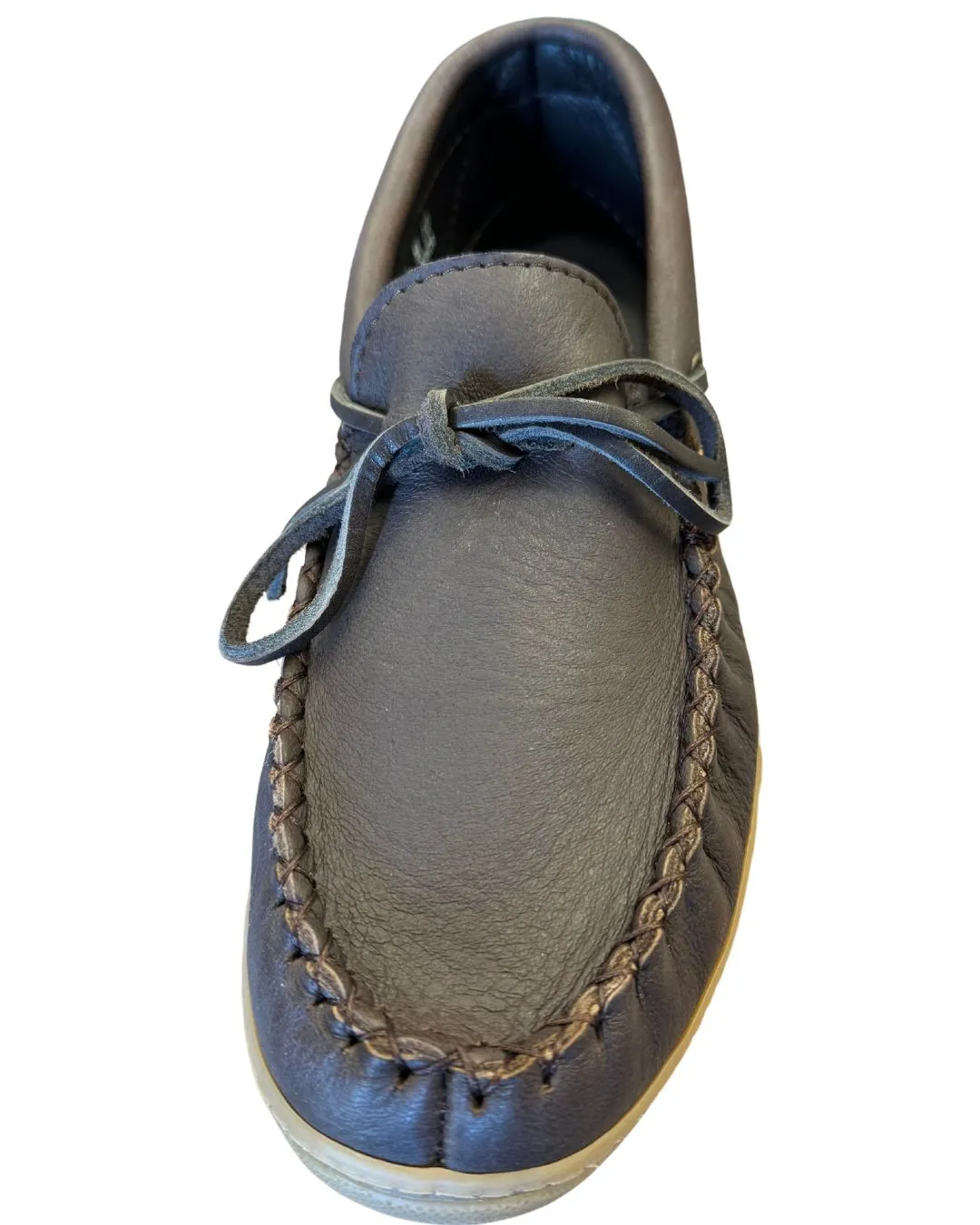 Moccasins Moosehide Rubber Sole Men's Fudge🍁