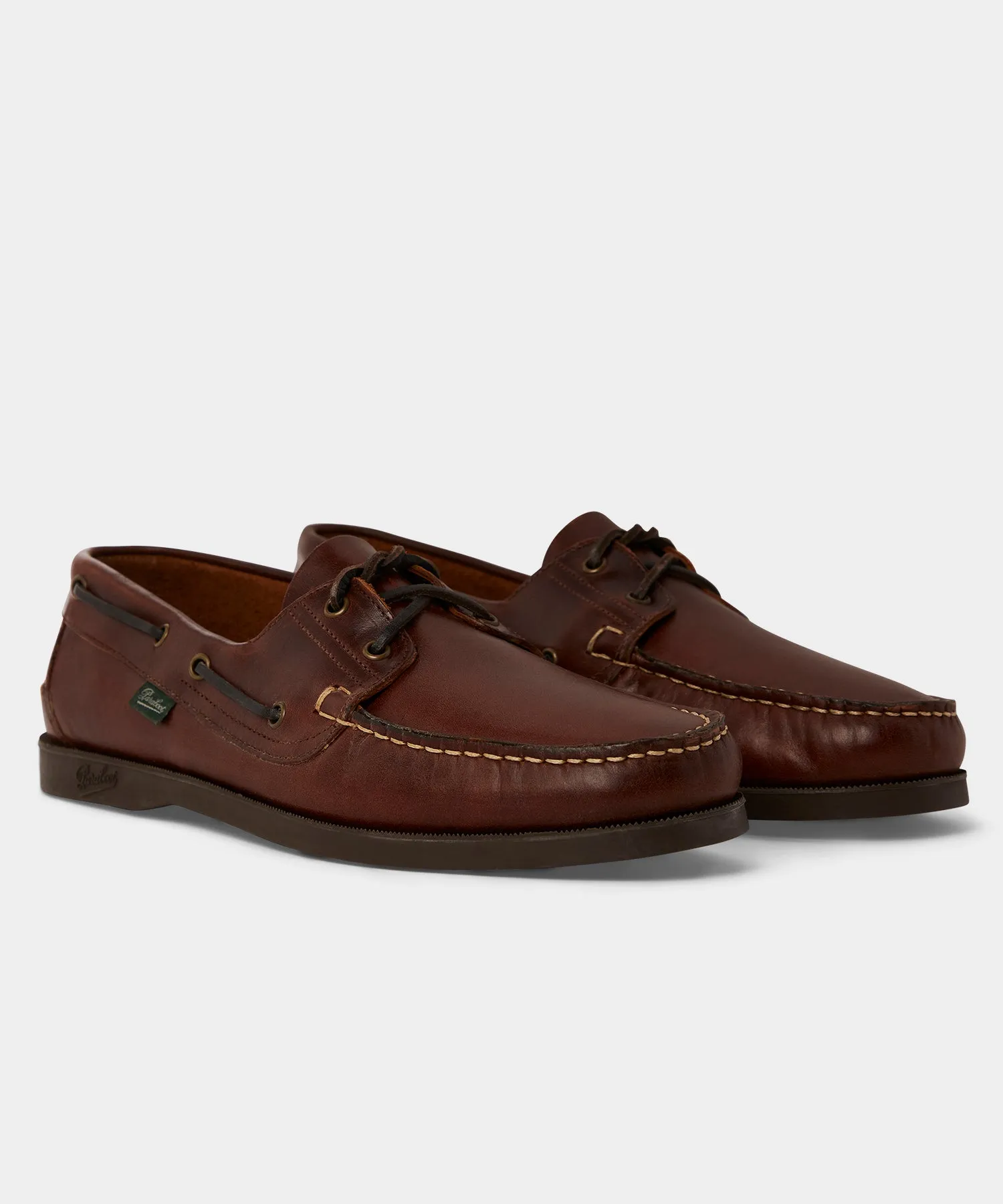 Paraboot Barth Leather Boat Shoes