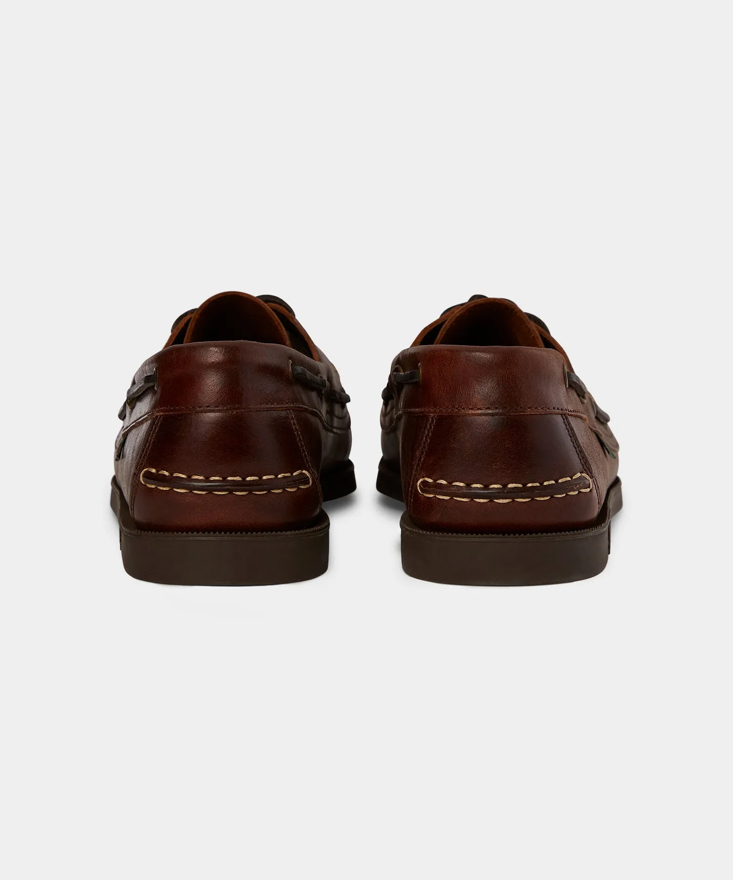Paraboot Barth Leather Boat Shoes