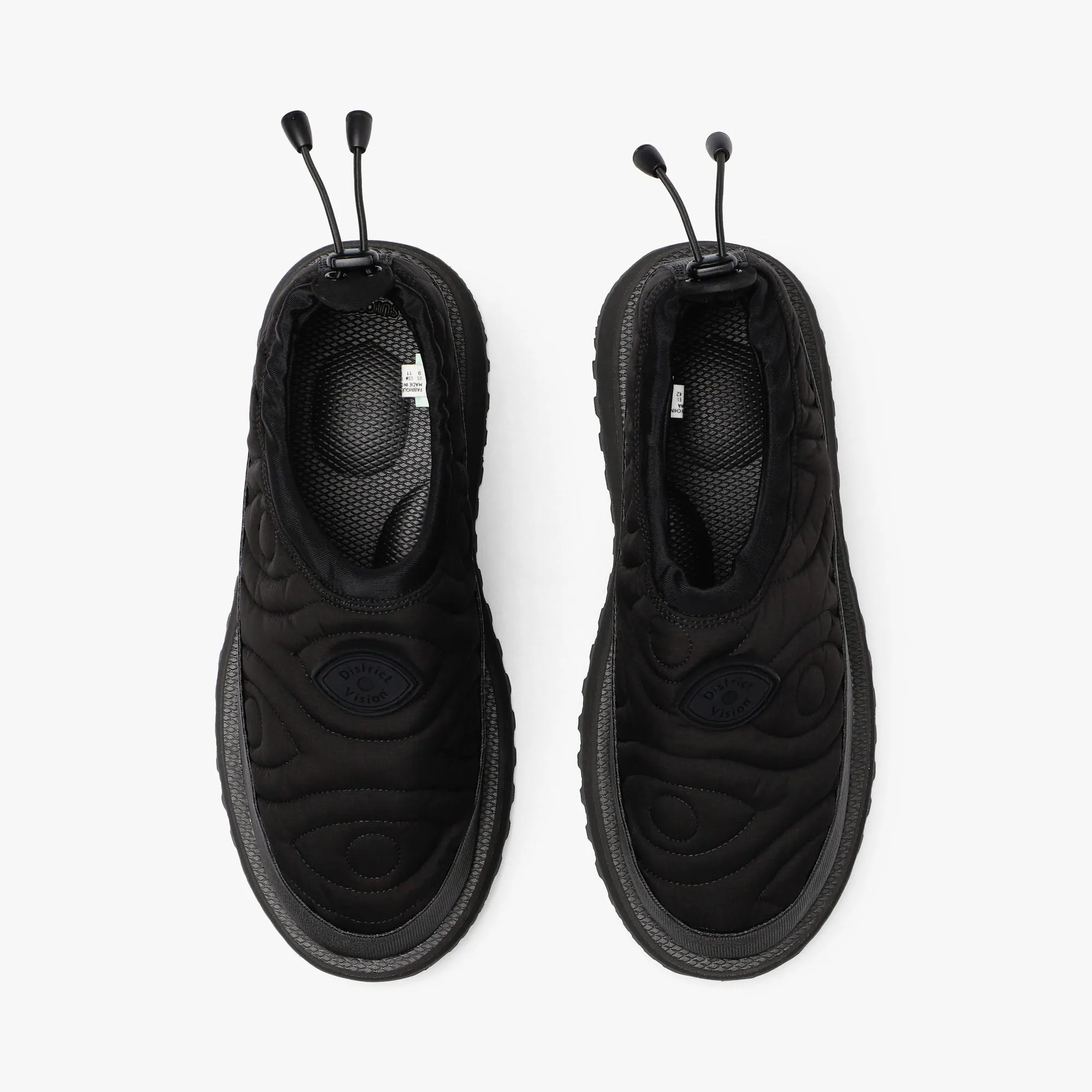 Suicoke x District Vision Insulated Loafer Black / Black