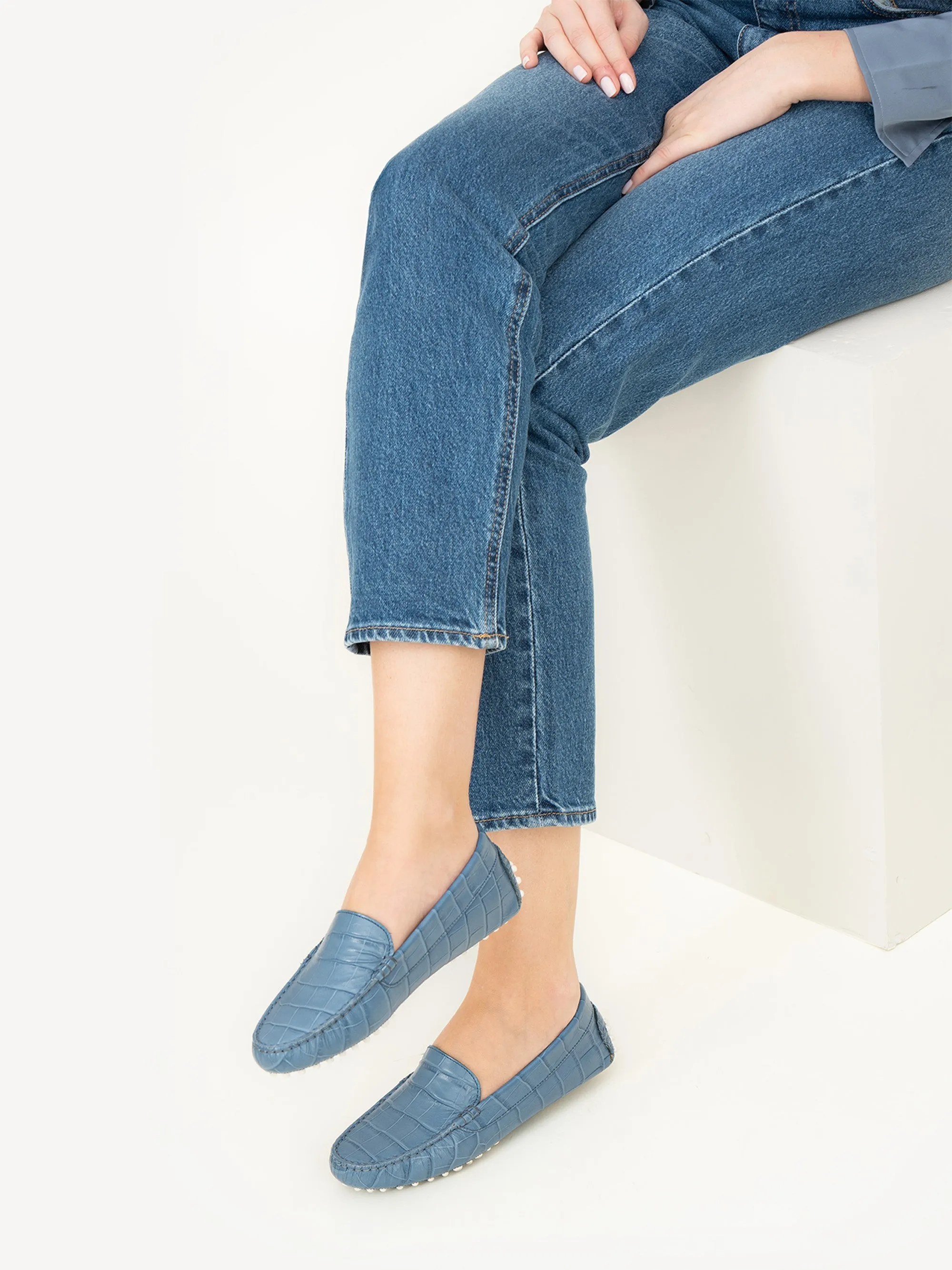 The Felize Croco-Printed (Sample Sale)