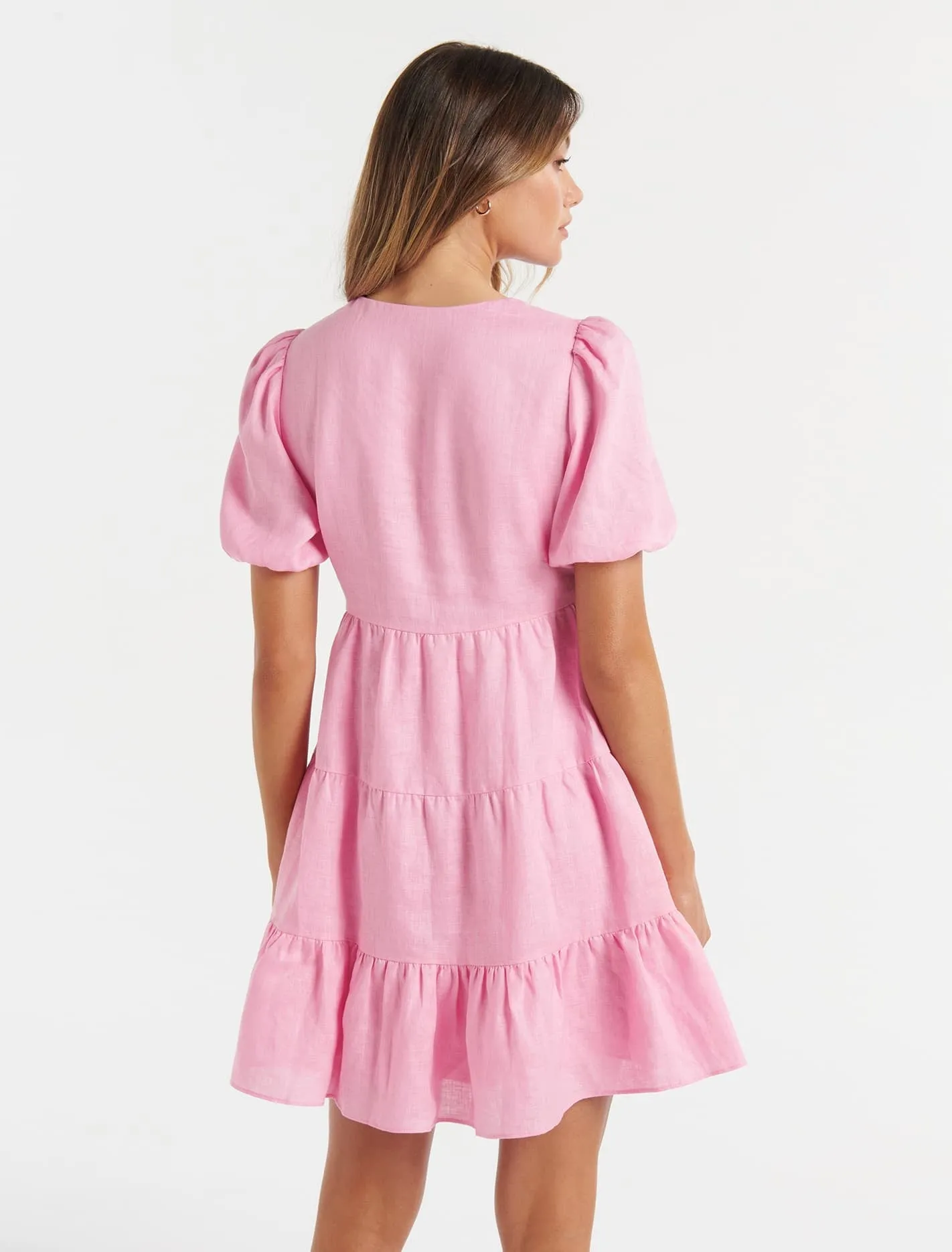 Tuscany Linen Mini Dress