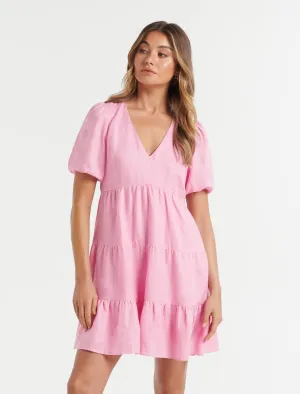 Tuscany Linen Mini Dress