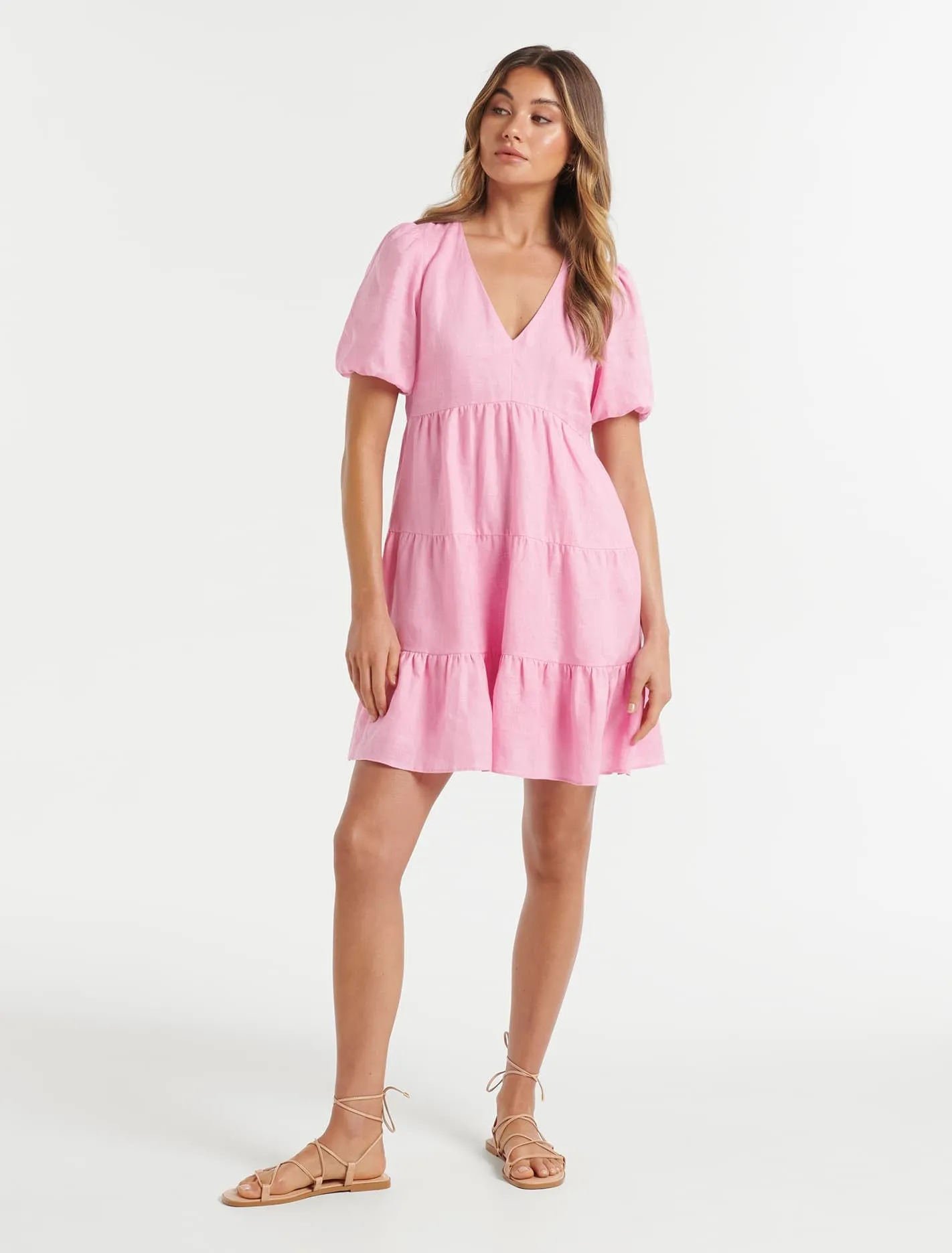 Tuscany Linen Mini Dress