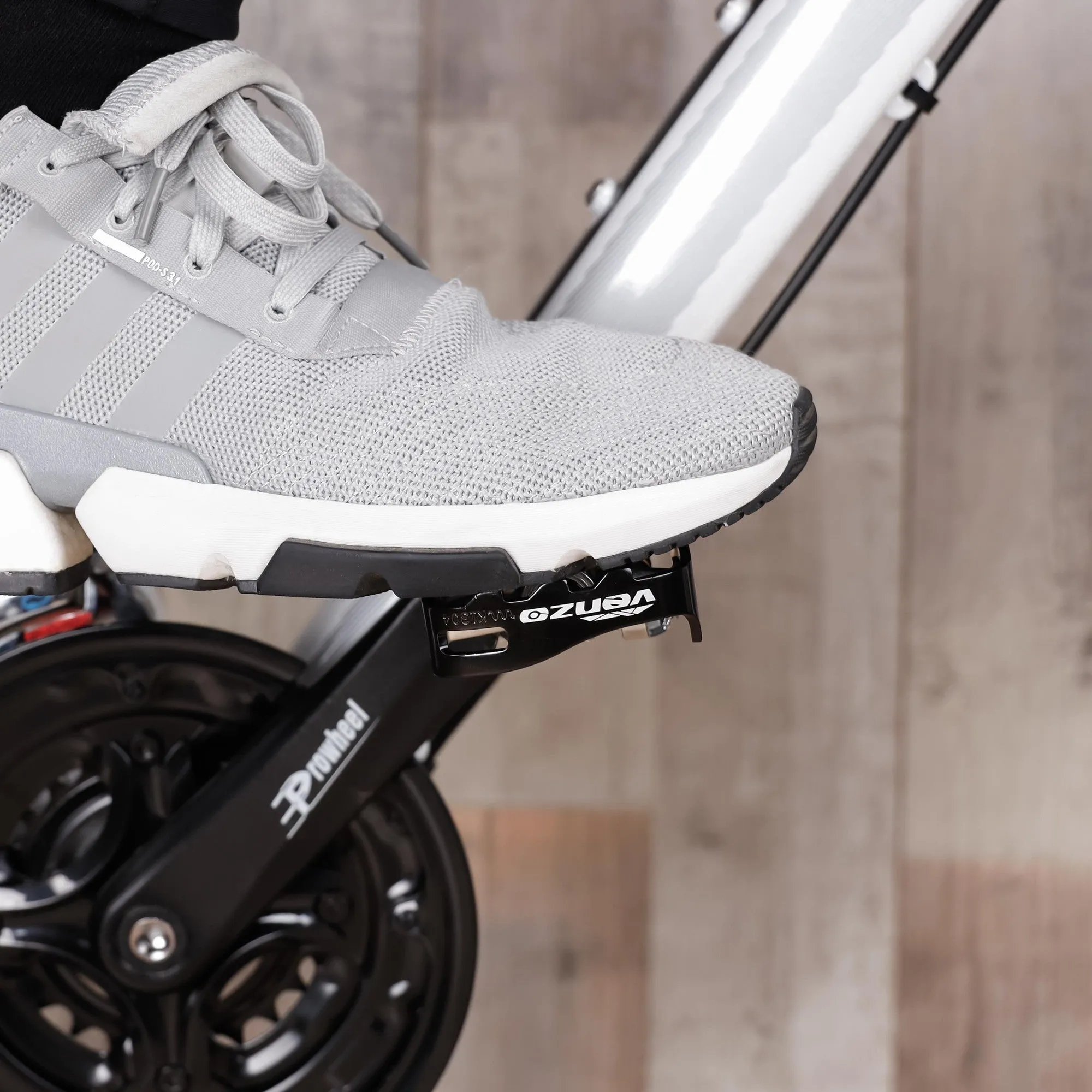 Venzo Men's Mountain Bike Bicycle Cycling Shoes with Multi-Function Clip-less Pedal & Cleat - Compatible with Shimano SPD & Crankbrother Systems - 7.5 US Men