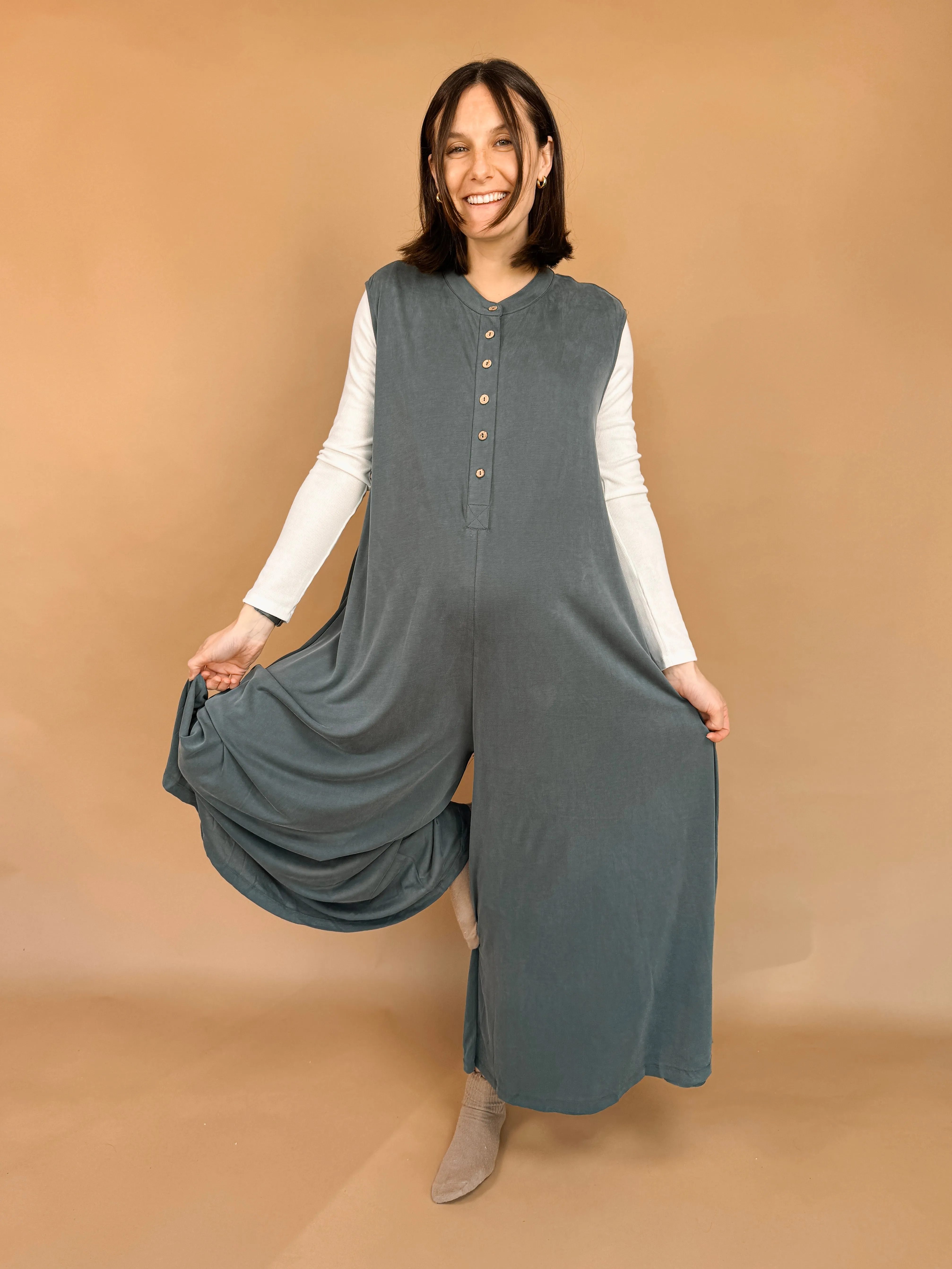 Whitney Button Down Jumpsuit